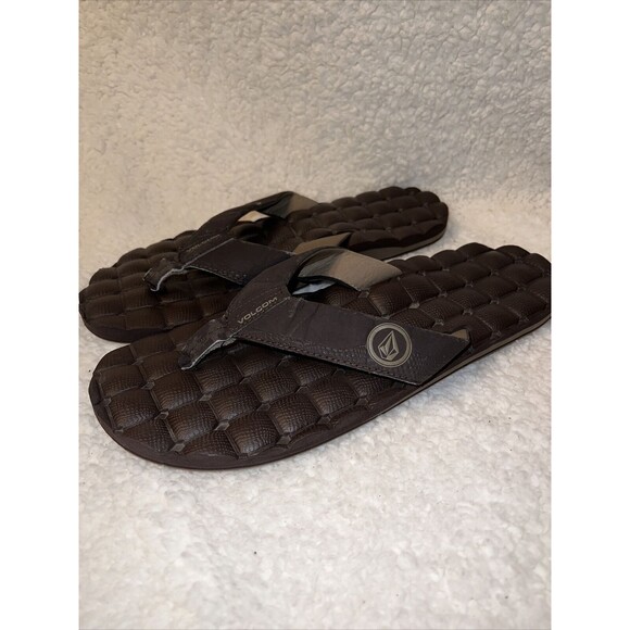 Volcom Other - Volcom Recliner Sandals / Flip-Flops - Mens 11‎ Brown